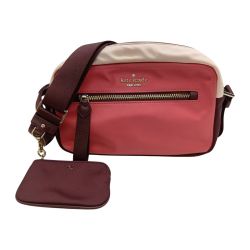 ◎◎ Kate Spade ケイトスペード バイカラー ショルダーバッグ カメラバッグ K4621 ピンクマルチ Bランク