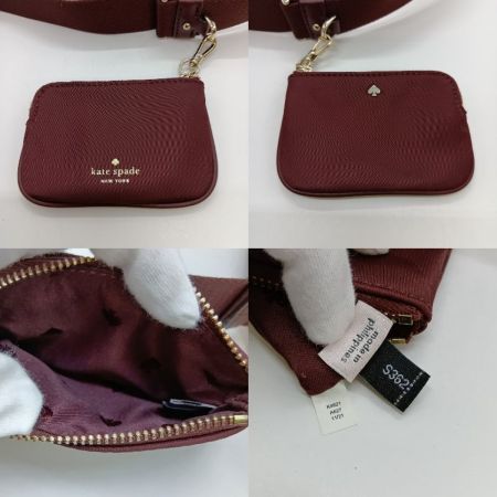  Kate Spade ケイトスペード バイカラー ショルダーバッグ カメラバッグ K4621 ピンクマルチ