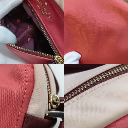  Kate Spade ケイトスペード バイカラー ショルダーバッグ カメラバッグ K4621 ピンクマルチ
