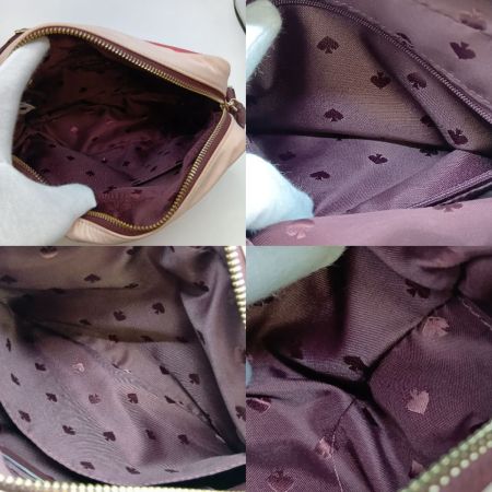  Kate Spade ケイトスペード バイカラー ショルダーバッグ カメラバッグ K4621 ピンクマルチ