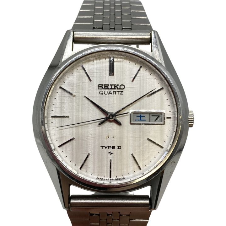 SEIKO セイコー TYPE II 4336-8000 クォーツ メンズ 腕時計 キズ有
