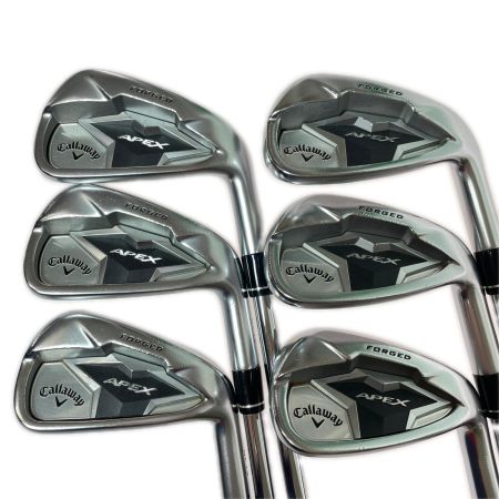  Callaway キャロウェイ APEX FORGED 19 5-9.P 6本 アイアンセット N.S.PRO Zelos8 S