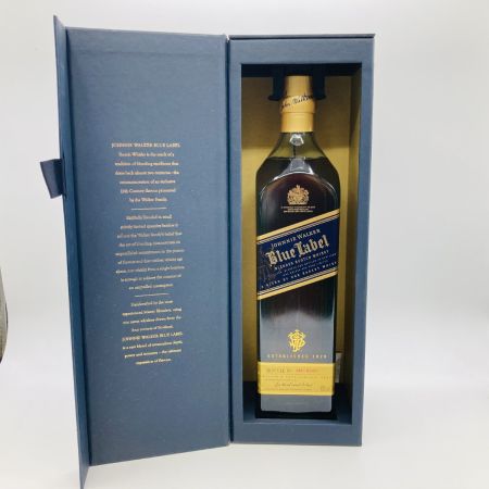  Johnnie Walker ジョニーウォーカー Blue Label ブルーラベル スコッチ ウイスキー 750ml 40% 箱付 箱ダメージ有 未開栓