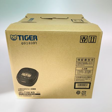  Tiger タイガ 土鍋ご泡火炊き 土鍋圧力IHジャー炊飯器 5.5合 JPL-T100-KG
