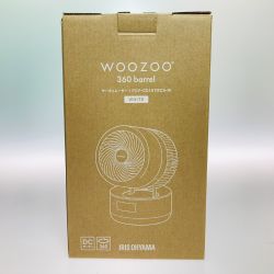 ◎◎ IRISOHYAMA アイリスオーヤマ WOOZOO 360 barrel サーキュレーター 32畳 扇風機 PCF-CD15TECA-W Sランク