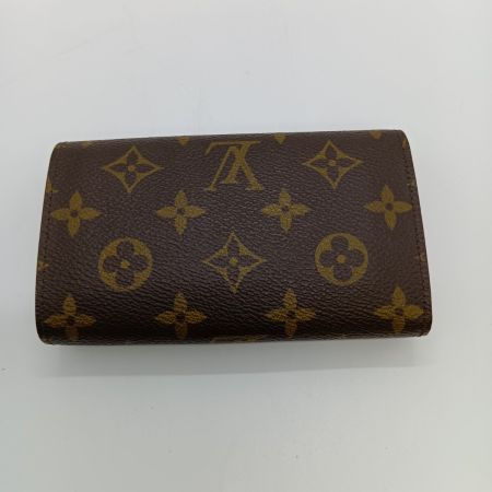  LOUIS VUITTON ルイヴィトン モノグラム ポルト モネ・ビエ トレゾール 2つ折り財布 M61730 ブラウン