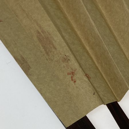   巨大扇子 大扇子 飾り扇 蓮の花 オシドリ 幅157cm