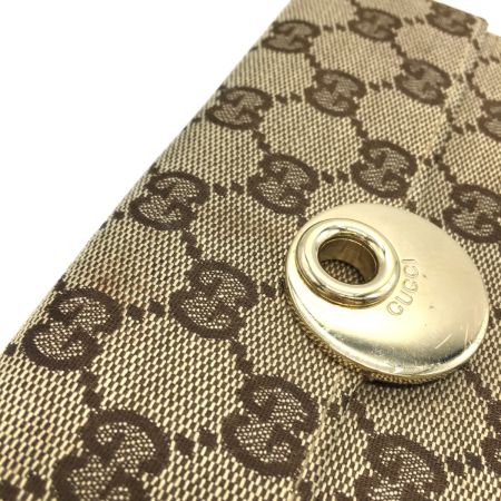  GUCCI グッチ GGキャンバス Wホック ダブルホック 長財布  120931･2888