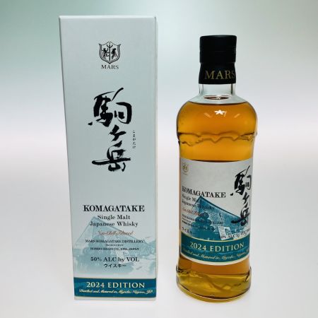 【北海道内限定発送】 MARS シングルモルト KOMAGATAKE 駒ヶ岳 2024 エディション 700ml 50％ ジャパニーズ ウイスキー 箱付 未開栓