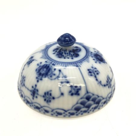  ROYAL COPENHAGEN ロイヤル・コペンハーゲン ブルーフルーテッドプレインシュガーポット