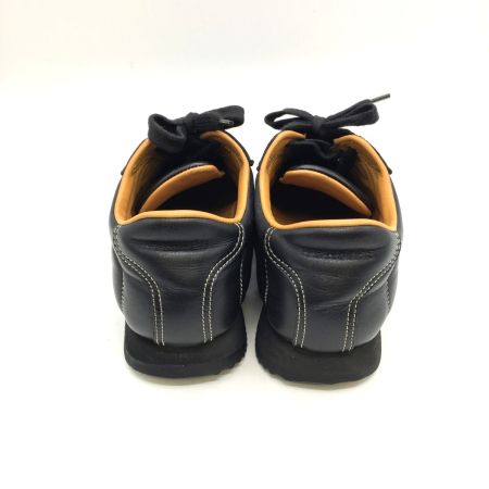  HERMES エルメス Hロゴ 牛革 カーフ 定番 ブラック 黒 ローカットスニーカー レディース ブラック サイズ35