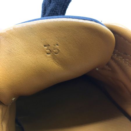  HERMES エルメス Hロゴ 牛革 カーフ 定番 ブラック 黒 ローカットスニーカー レディース ブラック サイズ35