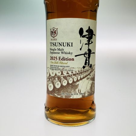  津貫 TSUNUKI ジャパニーズウイスキー シングルモルト 2025 エディション 700ml 49% 未開栓
