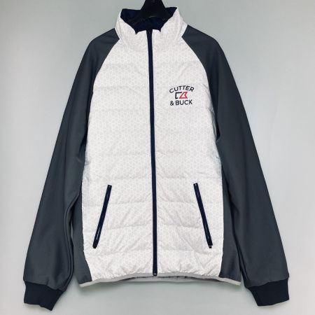  CUTTER&BUCK カッター＆バック ジャケット メンズ ダウンブルゾン グレー サイズL CGMOJK04