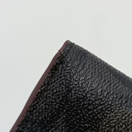  COACH コーチ ブレスト ポケット ウォレット シグネチャー キャンバス 長財布 91635 ブラック