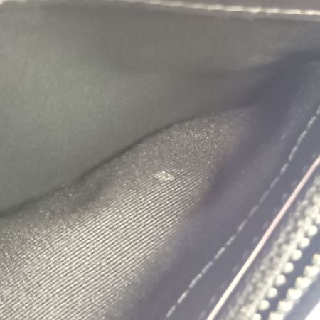  COACH コーチ ブレスト ポケット ウォレット シグネチャー キャンバス 長財布 91635 ブラック