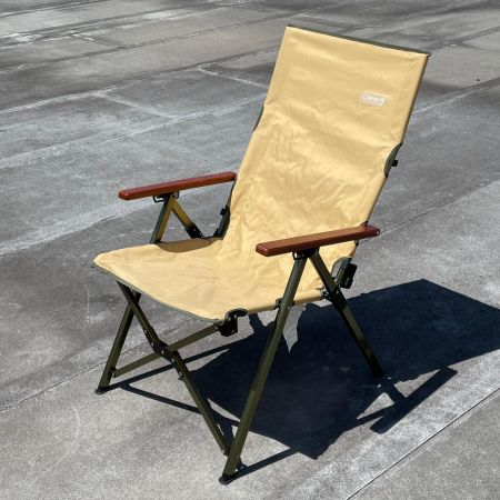  Coleman コールマン ファイアーサイドレイチェア コヨーテブラウン アウトドアチェア 収納ケース付 2000034677