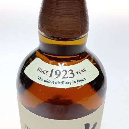 【北海道内限定発送】 YAMAZAKI 山崎/サントリー シングルモルト ウイスキー 700ml 43％ 箱無 未開栓