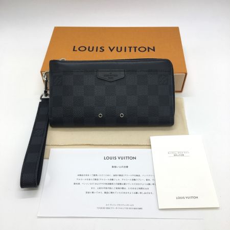  LOUIS VUITTON ルイヴィトン ダミエ・グラフィット ジッピードラゴンヌ・ダミエ ロングウォレット  N60379