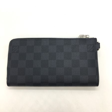  LOUIS VUITTON ルイヴィトン ダミエ・グラフィット ジッピードラゴンヌ・ダミエ ロングウォレット  N60379