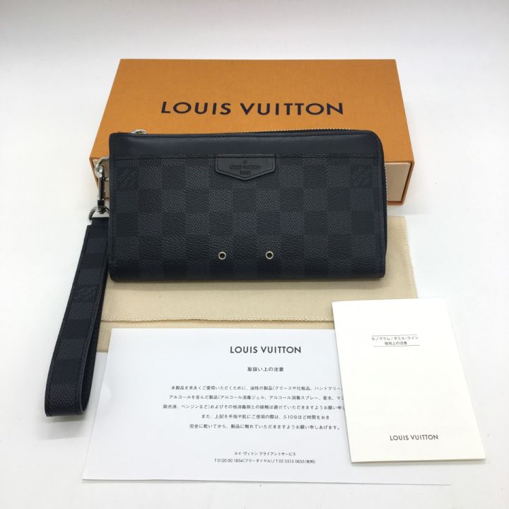 LOUIS VUITTON ルイヴィトン ダミエ・グラフィット ジッピードラゴンヌ  