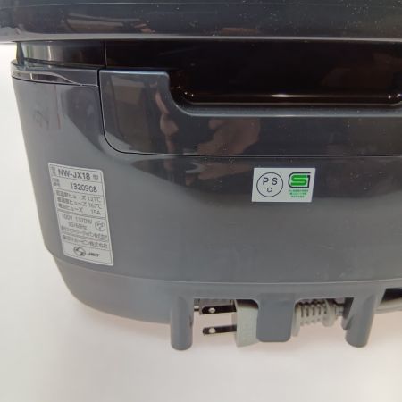  ZOJIRUSHI CORPORATION 象印 極め炊き 豪炎かまど釜 圧力IH炊飯ジャー 1升 NW-JX18-BA ブラック