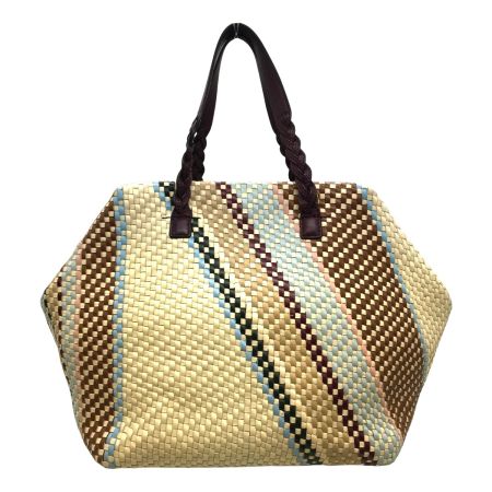  TORY BURCH トリーバーチ  2WAYバッグ マルチカラー 編込み マルチカラー