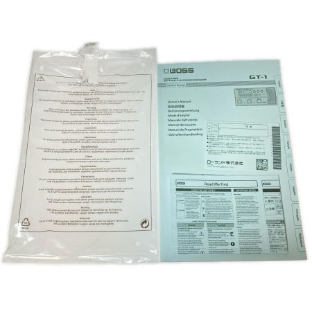  BOSS ボス マルチエフェクター ギター用 ACアダプター無 動作未確認 ジャンク GT-1