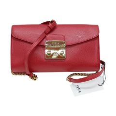  FURLA フルラ ショルダーバッグ メトロポリス チェーンショルダー BOT6EPO レッド Aランク