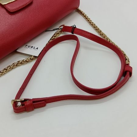  FURLA フルラ ショルダーバッグ メトロポリス チェーンショルダー BOT6EPO レッド