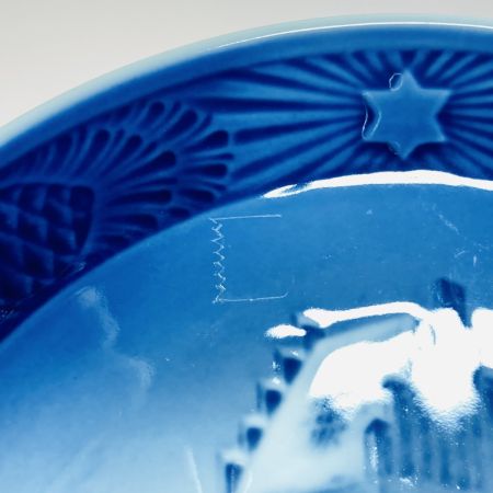  ROYAL COPENHAGEN ロイヤル・コペンハーゲン 教会の黒鳥  Blackbird at Christmas Time 1966 イヤープレート