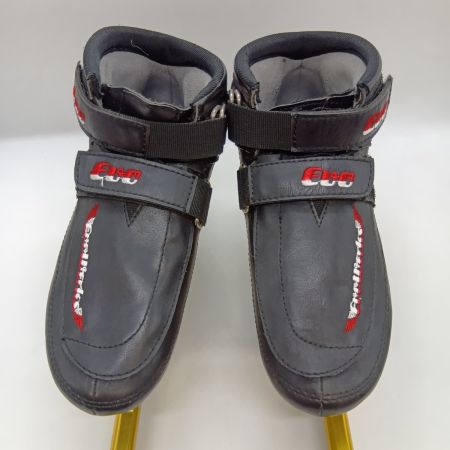  EVO ショートトラック用スケートシューズ 23.5cm ブレードMAPLE エッジカバー付