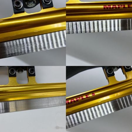  EVO ショートトラック用スケートシューズ 23.5cm ブレードMAPLE エッジカバー付