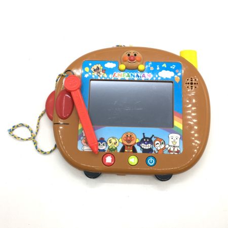  BANDAI アンパンマン すくすく知育パッド 中古　電池別売り