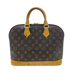 ◎◎ LOUIS VUITTON ルイヴィトン モノグラム アルマ ハンドバッグ M51130 ブラウン Cランク
