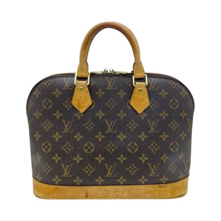  LOUIS VUITTON ルイヴィトン モノグラム アルマ ハンドバッグ M51130 ブラウン