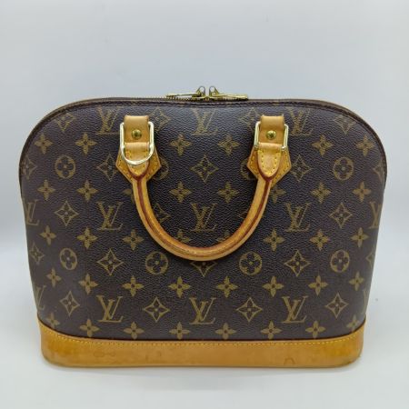  LOUIS VUITTON ルイヴィトン モノグラム アルマ ハンドバッグ M51130 ブラウン