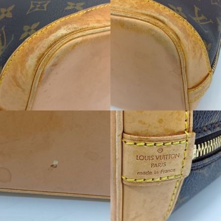  LOUIS VUITTON ルイヴィトン モノグラム アルマ ハンドバッグ M51130 ブラウン