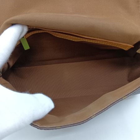  LOUIS VUITTON ルイヴィトン モノグラム ミニルーピング ハンドバッグ M51147 ブラウン 内破れ・内側補修有