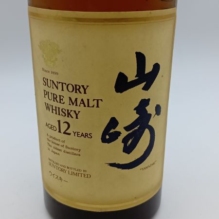【北海道内限定発送】 SUNTORY サントリー ピュアモルトウイスキー 12年 750ml 43％ 未開栓
