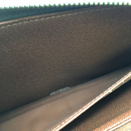  LOUIS VUITTON ルイヴィトン ラウンドファスナー財布 モノグラム ジッピーオーガナイザー M60002 ブラウン