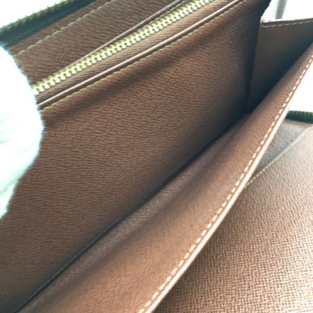  LOUIS VUITTON ルイヴィトン ラウンドファスナー財布 モノグラム ジッピーオーガナイザー M60002 ブラウン