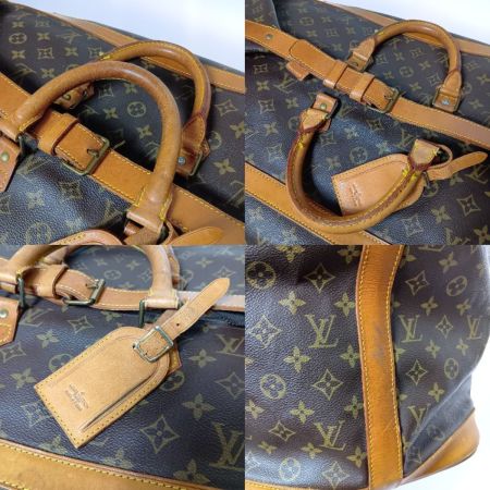  LOUIS VUITTON ルイヴィトン モノグラム クルーザーバッグ55 ボストンバッグ M41136 ブラウン