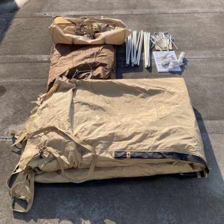  DOD カマボコテント3S タン 別売マットシートセット付 2~3人用テント T3-688-TN/TM3-703