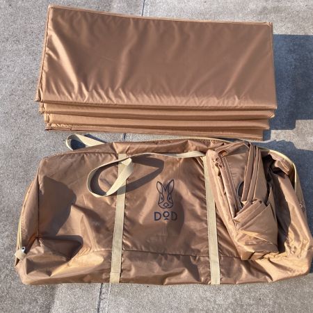  DOD カマボコテント3S タン 別売マットシートセット付 2~3人用テント T3-688-TN/TM3-703