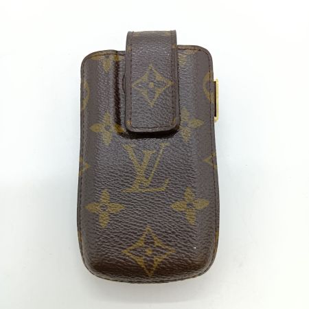  LOUIS VUITTON ルイヴィトン モノグラム エテュイ テレフォン インターナショナルPM 携帯ケース M63064 ブラウン