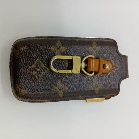  LOUIS VUITTON ルイヴィトン モノグラム エテュイ テレフォン インターナショナルPM 携帯ケース M63064 ブラウン