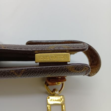  LOUIS VUITTON ルイヴィトン モノグラム エテュイ テレフォン インターナショナルPM 携帯ケース M63064 ブラウン