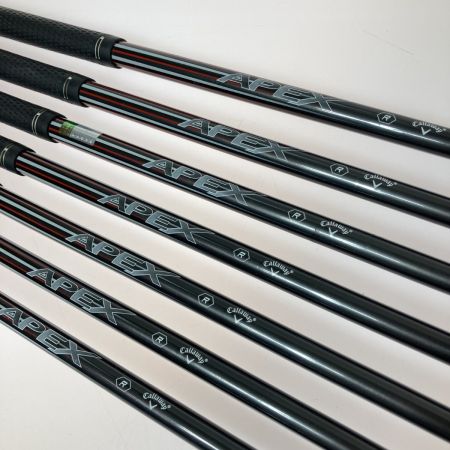  Callaway キャロウェイ APEX 4-9.P アイアンセット 7本 フレックスR