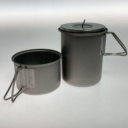  snowpeak スノーピーク ソロセット チタン カップ・ポットセット SCS-004TR